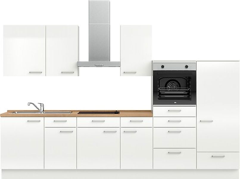 nobilia® Küchenzeile »"Flash I"« vormontiert, Ausrichtung wählbar, Breite 3 günstig online kaufen