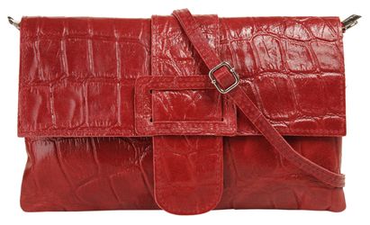 Cluty Abendtasche echt Leder, Made in Italy günstig online kaufen
