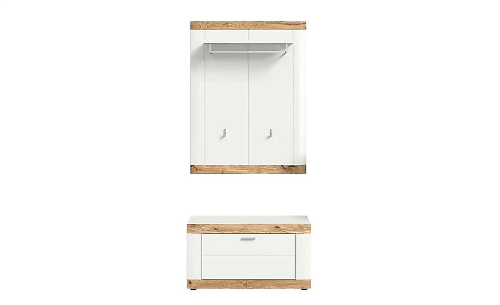Garderoben-Set  Laredo ¦ weiß ¦ Maße (cm): B: 73 H: 191 T: 37.0 Garderoben günstig online kaufen