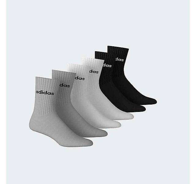 adidas Performance Funktionssocken LINEAR GEPOLSTERTE CREW IM 6ER-PACK (6-P günstig online kaufen