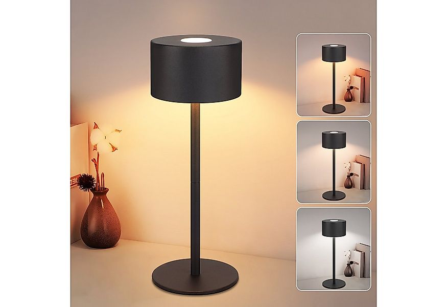 ZMH LED Tischleuchte LED Tischlampe Kabellos: Touch Dimmbar, 3000-6500, 300 günstig online kaufen