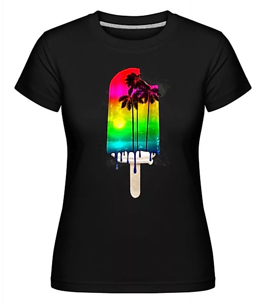 Palmen Eis · Shirtinator Frauen T-Shirt günstig online kaufen