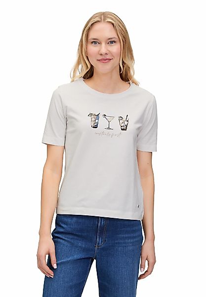 Betty&Co Kurzarmshirt "Betty & Co Damen Casual-Shirt mit Print", (1 tlg.) günstig online kaufen