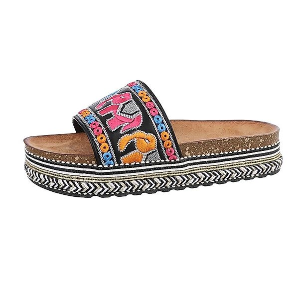 Ital-Design Damen Mules Freizeit Plateausandaletten (85698175) günstig online kaufen