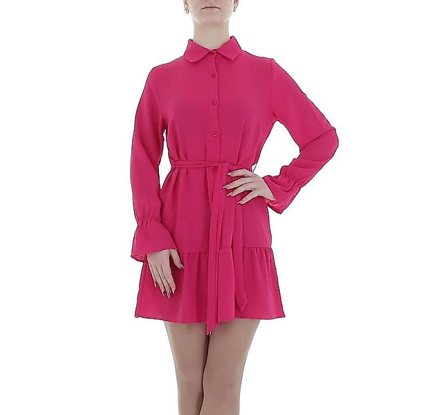 Ital-Design Minikleid Damen Party & Clubwear (85764930) Volants Chiffon Cri günstig online kaufen