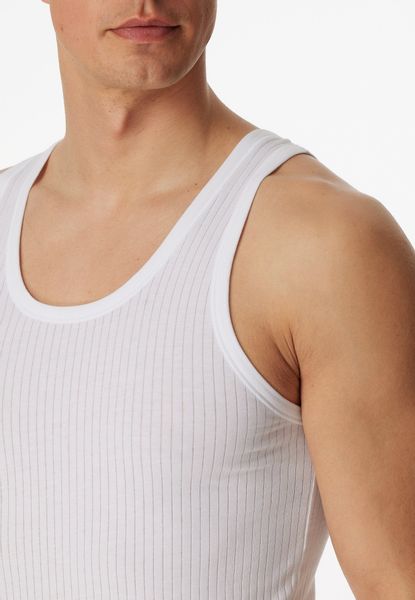 Schiesser Unterhemd "Authentic" 2er-Pack, mit Nadelzug-Muster günstig online kaufen