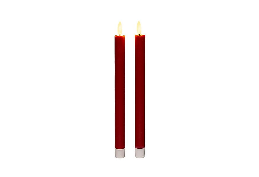Coen Bakker Deco BV LED-Kerze LED 2er Set Stabkerzen, 2 x 2AAA, versch. Far günstig online kaufen