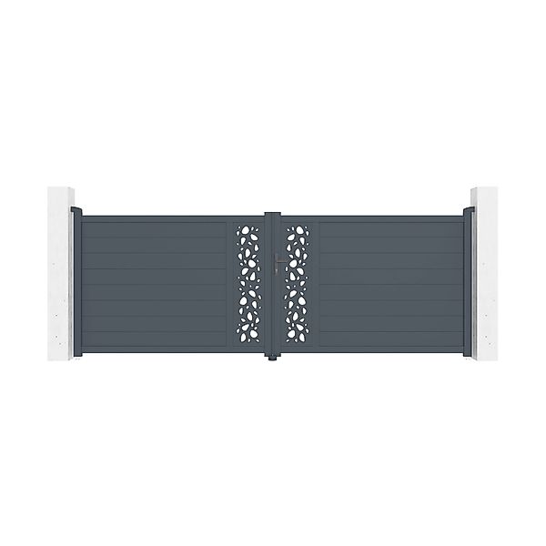 Casanoov Flügeltor Elektrisch 4M Sunny H 140Cm & Drehtorantrieb Ranger B150 günstig online kaufen