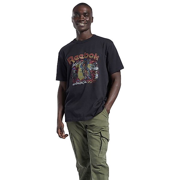 Reebok Classics Destination Kurzärmeliges T-shirt S Black günstig online kaufen