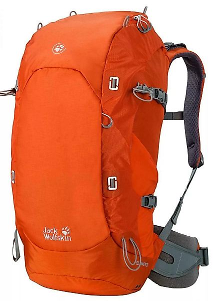 Jack Wolfskin EDS Dynamic Pro 38 Pack Wanderrucksack (Farbe: 2520 chili) günstig online kaufen