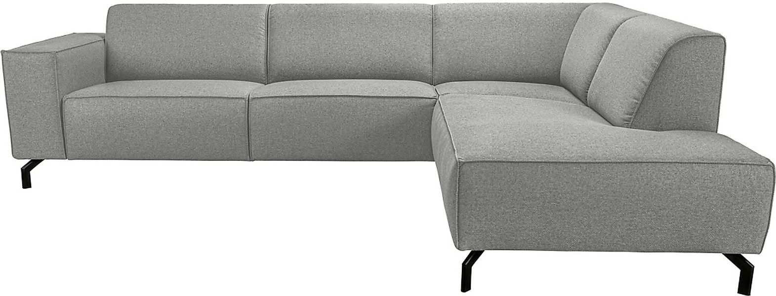 Places of Style Ecksofa "Lorcan, Breite 275 cm, weiches Sitzgefühl", mit sc günstig online kaufen