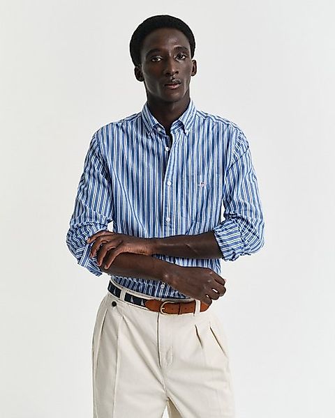 Gant Langarmhemd REG CLASSIC POPLIN STRIPE SHIRT günstig online kaufen