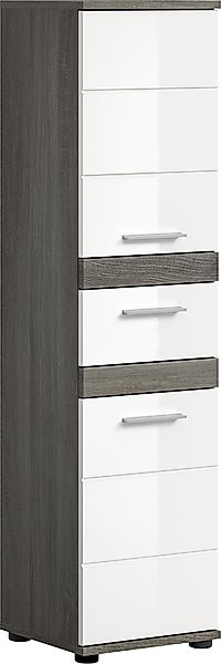 welltime Hochschrank "LUCCA, TOPSELLER, Höhe 137 cm, 2 Türen, 1 Schubkasten günstig online kaufen