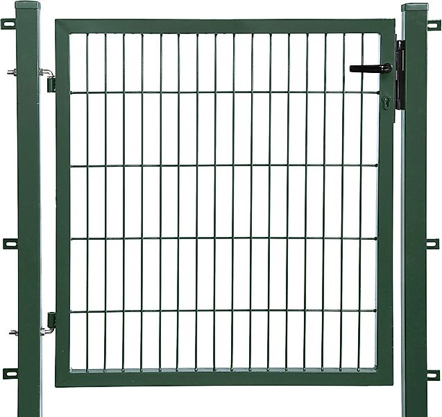 GARDEN N MORE Zauneinzeltür "Einzeltor Excellent", (Set), 103 cm hoch, grün günstig online kaufen