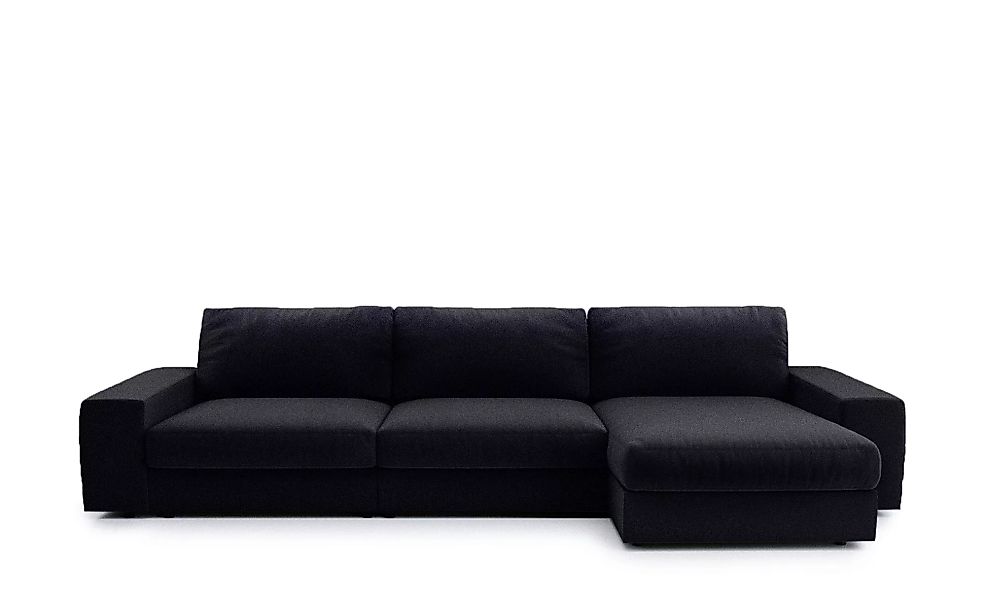Ecksofa - grau - 88 cm - Polstermöbel > Sofas > Ecksofas - Möbel Kraft günstig online kaufen