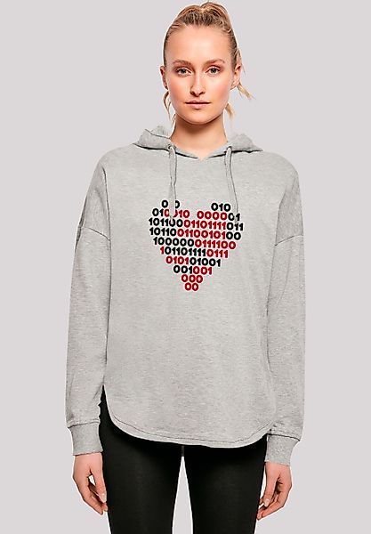 F4NT4STIC Kapuzenpullover "I love you 01001001 Binary Code Herz Valentinsta günstig online kaufen