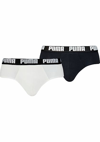 PUMA Slip "MEN EVERYDAY BRIEFS 2P", 2er Packer Packung, ohne Eingriff, Logo günstig online kaufen