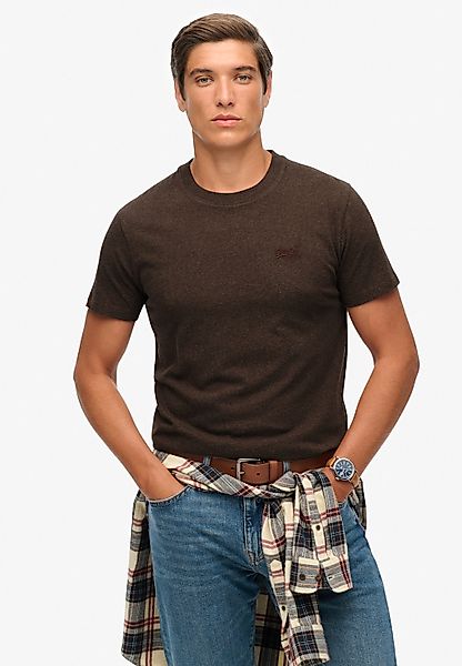 Superdry Rundhalsshirt "ESSENTIAL LOGO EMB TEE" günstig online kaufen
