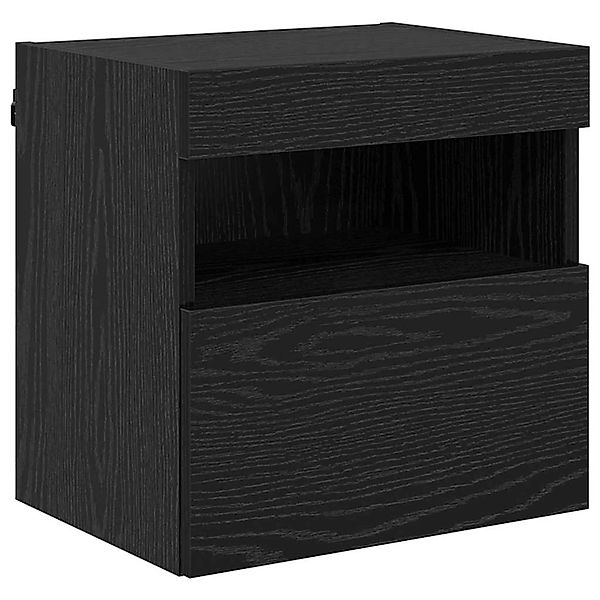 vidaXL TV-Wandregal Schwarz Eichen-Optik 40 x 30 x 40 cm Holzwerkstoff 8829 günstig online kaufen