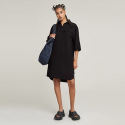 G-STAR Shirtkleid "Shirt Dress" Brusttasche mit krempelbaren Ärmeln günstig online kaufen