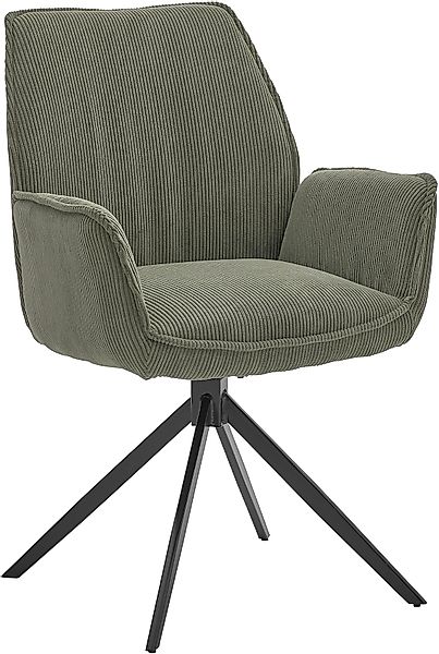 Musterring Esszimmerstuhl »Tiama«, (Set), 2 St., Cord, Stativgestell aus Ei günstig online kaufen