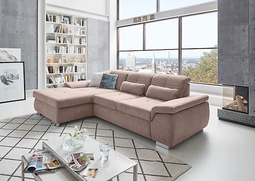 Die PlanBar Ecksofa »MP-IN16037 L-Form mit Kaltschaum-Polsterung«, mit Sitz günstig online kaufen