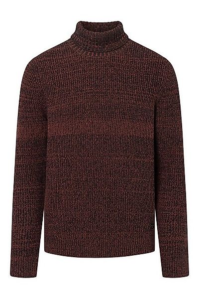 Joop Jeans Rollkragenpullover Orlino aus meliertem Strick günstig online kaufen