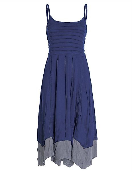 Vishes Sommerkleid Damen Sommer-Kleid längen-verstellbar Spagettiträger-Kle günstig online kaufen