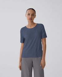 Vila Kurzarmshirt VIPLISA O-NECK S/S TOP günstig online kaufen