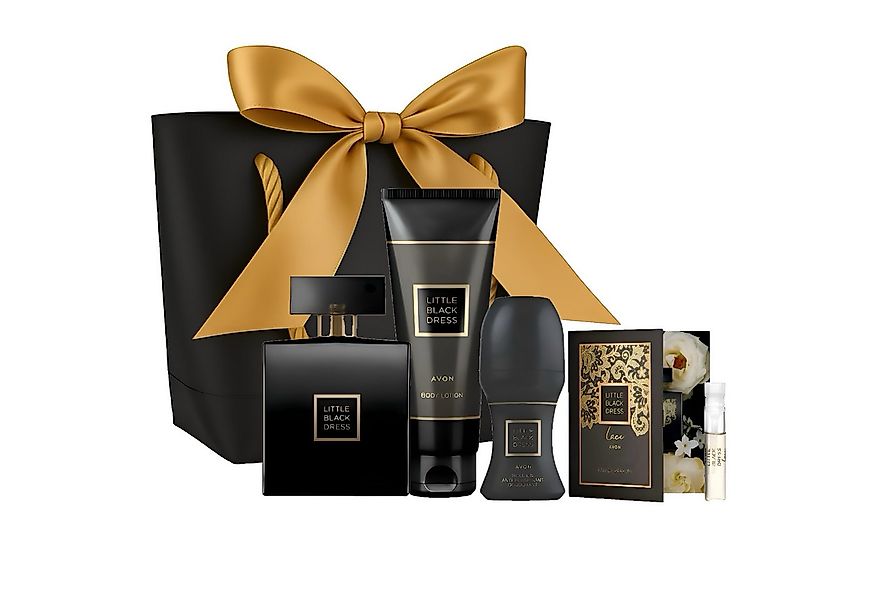 AVON Cosmetics Eau de Parfum LITTLE BLACK DRESS 100 ml Body Lotion Deorolle günstig online kaufen