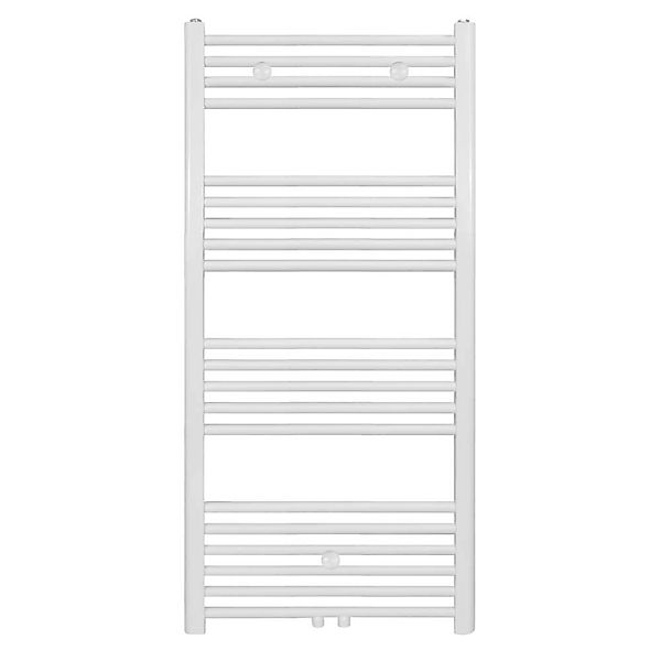 Belrad Badheizkörper Mittelanschluss Weiß 1200 X 400 HxB 458W günstig online kaufen