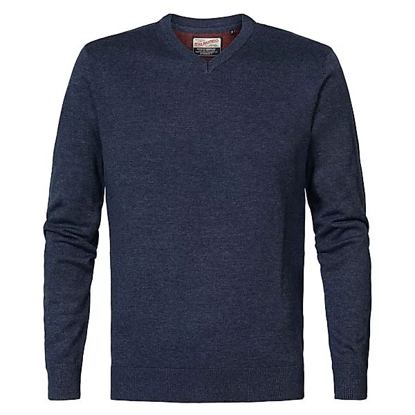 Petrol Industries V-ausschnitt Sweater 2XL Dark Petrol günstig online kaufen