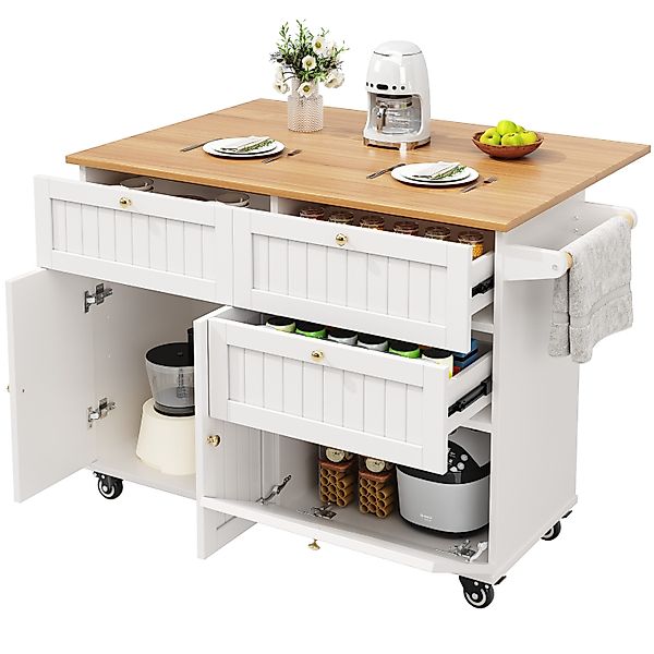 MODFU Küchenwagen Kücheninsel,Küchenschrank,buffetschrank, (Moderne Multifu günstig online kaufen