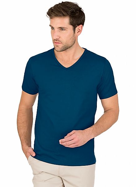Trigema T-Shirt "TRIGEMA V-Shirt aus 100% Bio-Baumwolle (kbA)", (1 tlg.) günstig online kaufen