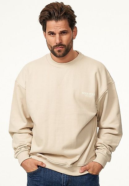 SOULSTAR Sweatshirt S2PAJU Herren Oversize Pullover mit Rundhals-Ausschnitt günstig online kaufen