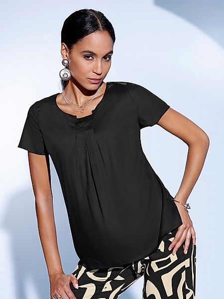 creation L Klassische Bluse Bluse Kurzarm günstig online kaufen