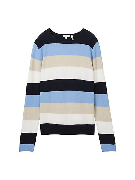 TOM TAILOR Denim Longpullover Knit structured günstig online kaufen