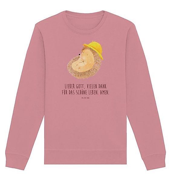 Mr. & Mrs. Panda Longpullover Igel Beten Größe S - Canyon Pink - Geschenk, günstig online kaufen