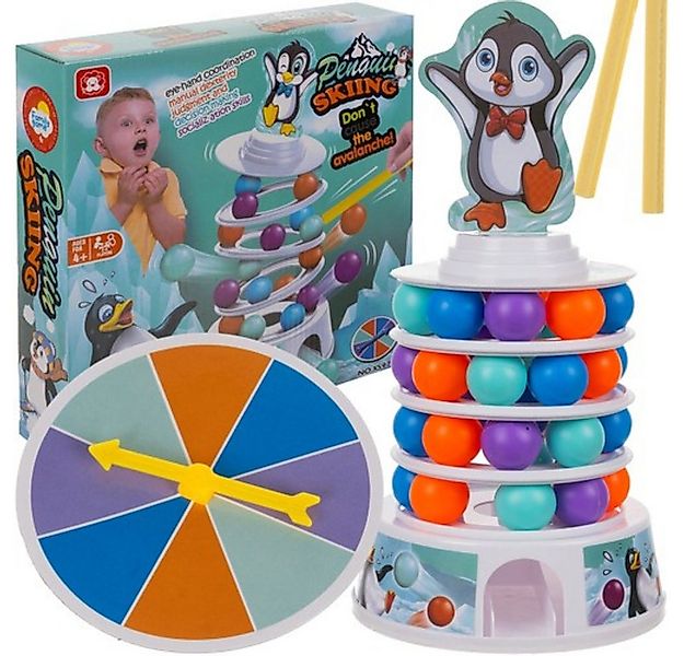 KRUZZEL Lernspielzeug Arcade Spiel Pinguin (Spar-Set, 1-St., kreativ intera günstig online kaufen