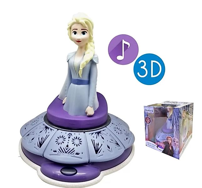 Disney Frozen 2 / Die Eiskönigin 2 - 3d Lampe Mit Sound günstig online kaufen