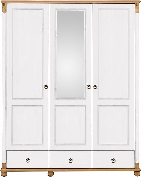 Home affaire Kleiderschrank "Tessin, Dretürenschrank, 3-türig", (B/H/T ca. günstig online kaufen