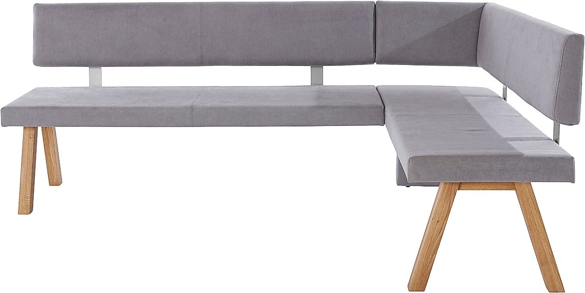 Home affaire Eckbank "Rio" Massivholz in Eiche geölt, Esszimmerbank bequem günstig online kaufen