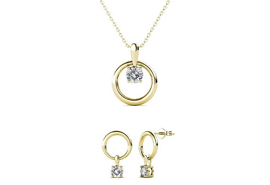 Ella Eisvogel Schmuckset Octavia Goldschmuck : Halskettchen & Ohrringe mit günstig online kaufen
