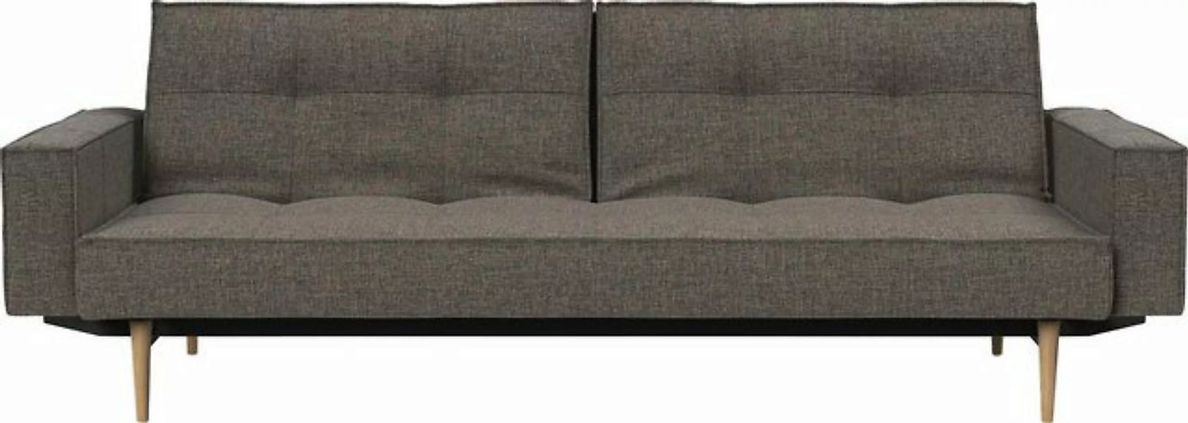 INNOVATION LIVING ™ Sofa Splitback, mit Armlehne und hellen Styletto Beinen günstig online kaufen