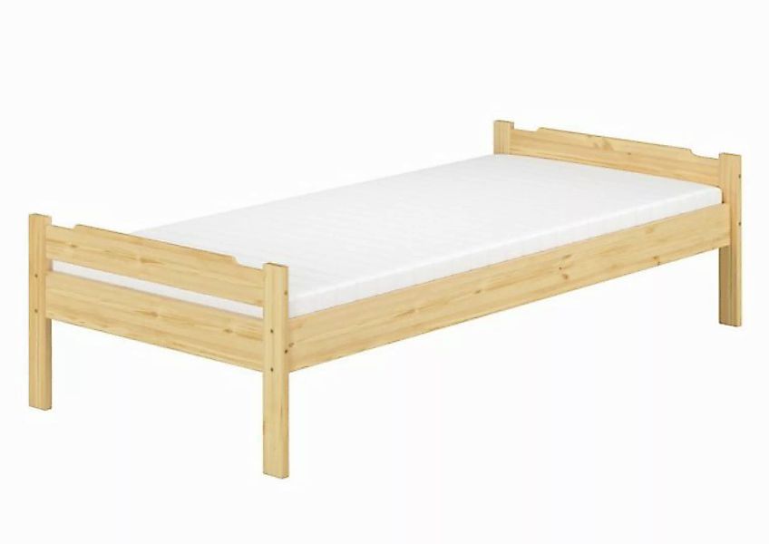 ERST-HOLZ Bett Schmales Massivholz-Einzelbett für Kinder u. Jugendliche Kie günstig online kaufen