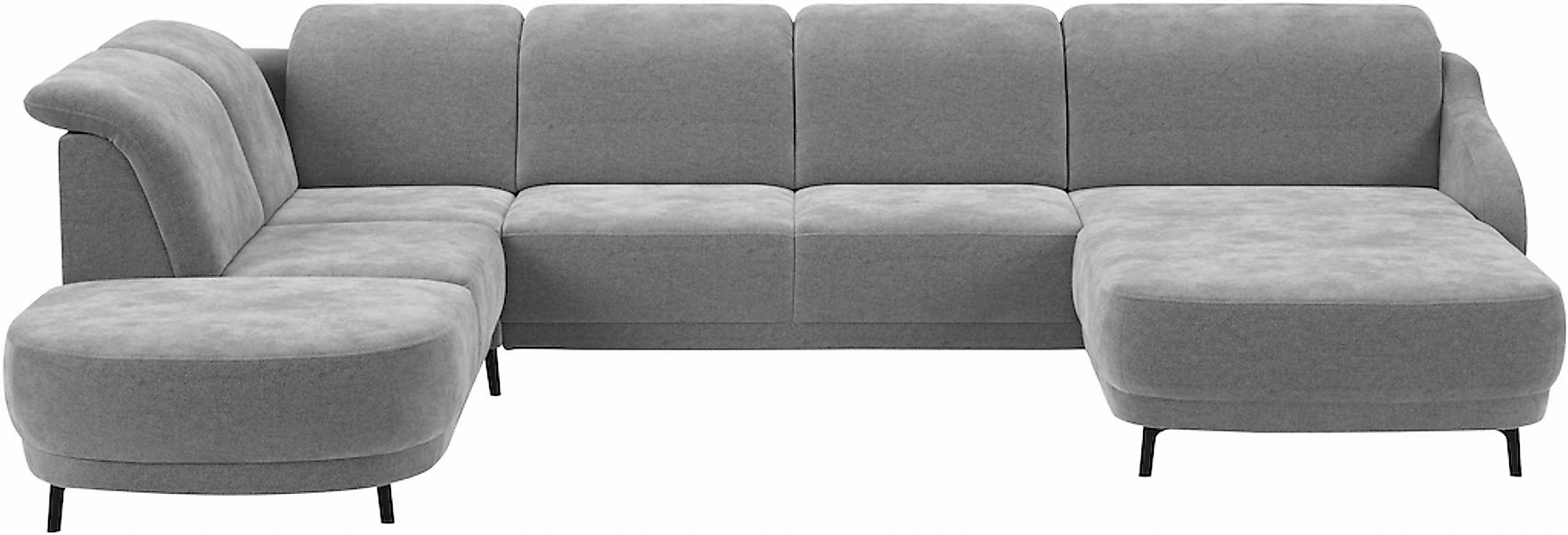 sit&more "Blues U-Form" inkl. Kopfteilverstellung, wahlweise mit Klapptisch günstig online kaufen