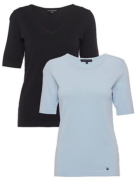 Christian Materne Strickpullover Halbarmpullover Körpernah (2er günstig online kaufen