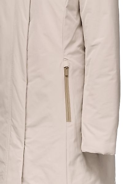 Geox Langjacke SPHERICA mit Kapuze, Reißverschlusstaschen, günstig online kaufen