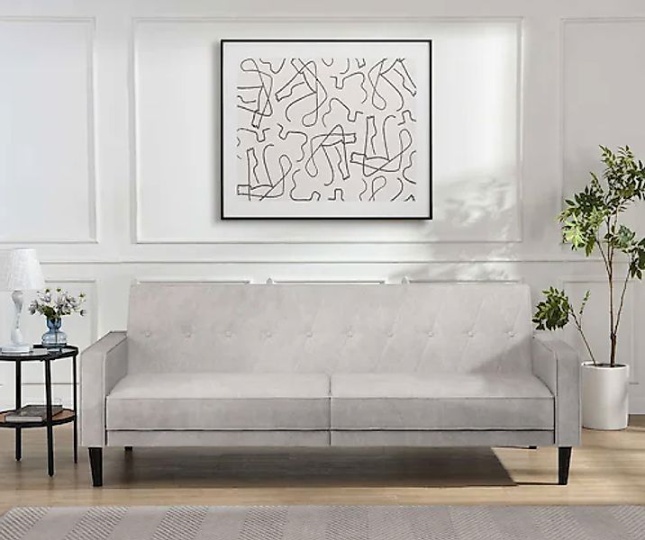 Dorel Home 3-Sitzer »Avon« Schlafsofa 213cm, Bettfunktion (110/190cm), tren günstig online kaufen