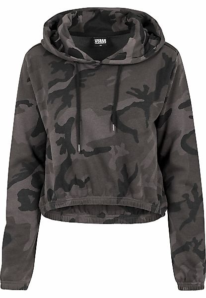 URBAN CLASSICS Sweatshirt "Urban Classics Damen Ladies Camo Cropped Hoody", günstig online kaufen